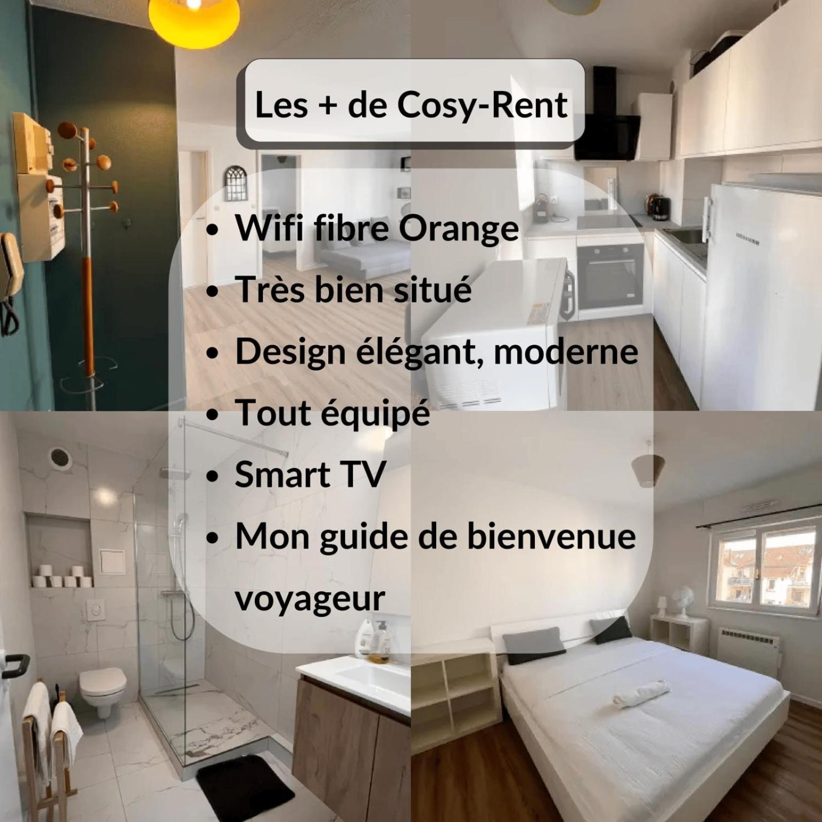 Cosy Rent Appartement Strasbourg Neudorf Menagerie Tv - Wifi Bagian luar foto